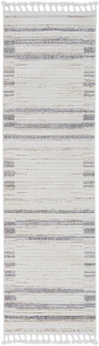 KAS Willow 1106 Landscape Ivory Grey Rugs.