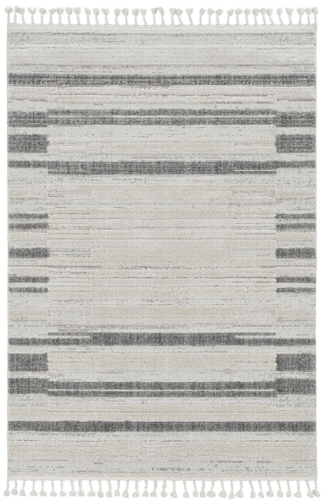 KAS Willow 1106 Landscape Ivory Grey Rugs.