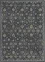 Kathy Ireland Home Moroccan Celebration Ki385 Navy Rugs.