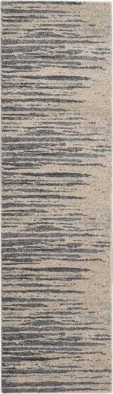 Kathy Ireland Home Moroccan Celebration Ki387 Blue/Beige Rug.