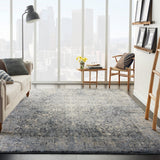 Kathy Ireland Home Moroccan Celebration Ki3M1 Slate Rugs.