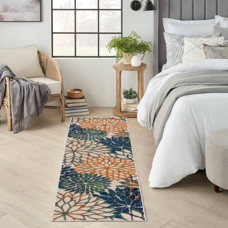 Nourison Aloha Alh05 Blue Green Area Rug