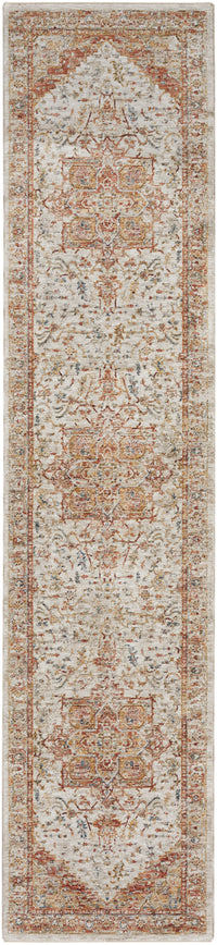 Nourison Sahar Shr06 Ivory Rust Area Rug