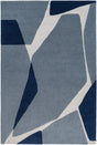 Surya Kennedy Kdy-3017 Dark Blue, Navy, Light Gray Rugs.