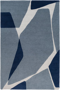 Surya Kennedy Kdy-3017 Dark Blue, Navy, Light Gray Rugs