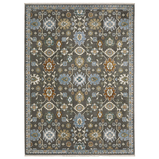 Oriental Weavers Sphinx KEIRA KEI01 Grey Floral Rugs