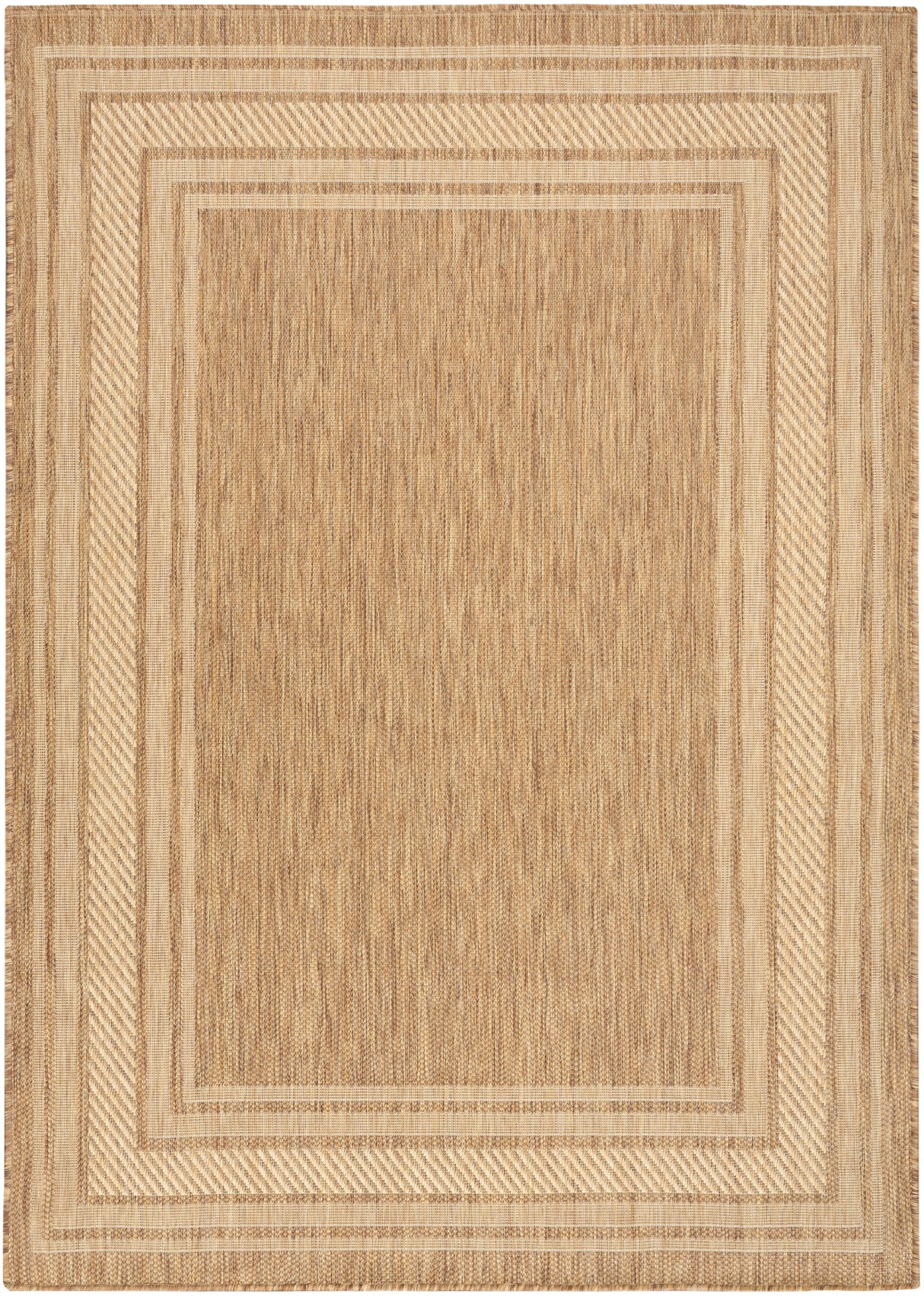 Nourison Horizon Indoor/Outdoor HOZ03 Natural Contemporary Area Rugs