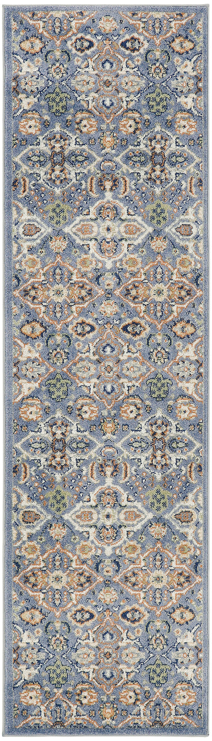 Nourison Allur Alr03 Light Blue Area Rug