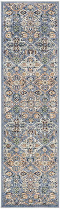 Nourison Allur Alr03 Light Blue Area Rug