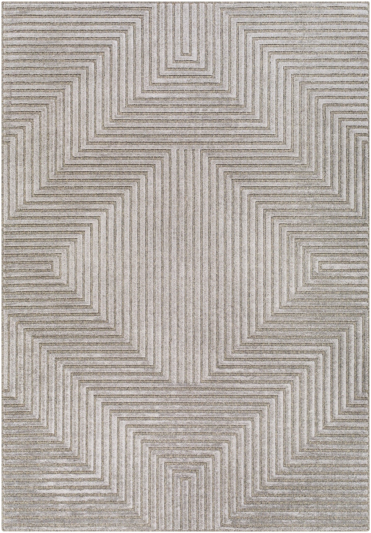 Surya Kingston Kgs-2306 Silver Gray, Medium Gray Rugs