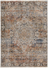 Feizy Kaia Kai39Gmf Tan/Orange/Blue Area Rug