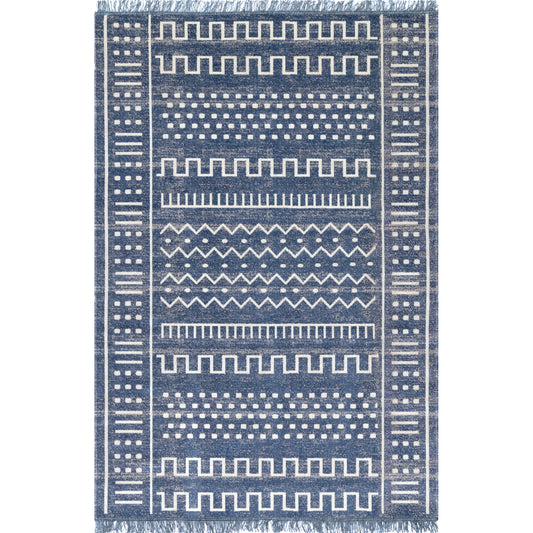 Nuloom Tribal Cora Bdsi04B Blue Area Rug