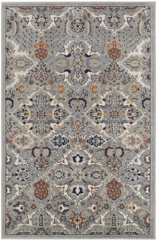 Nourison Allur Alr03 Grey Area Rug