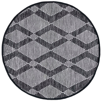 Safavieh Kilim Klm325Z Black/Ivory Area Rug