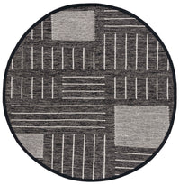 Safavieh Kilim Klm326Z Black/Ivory Area Rug