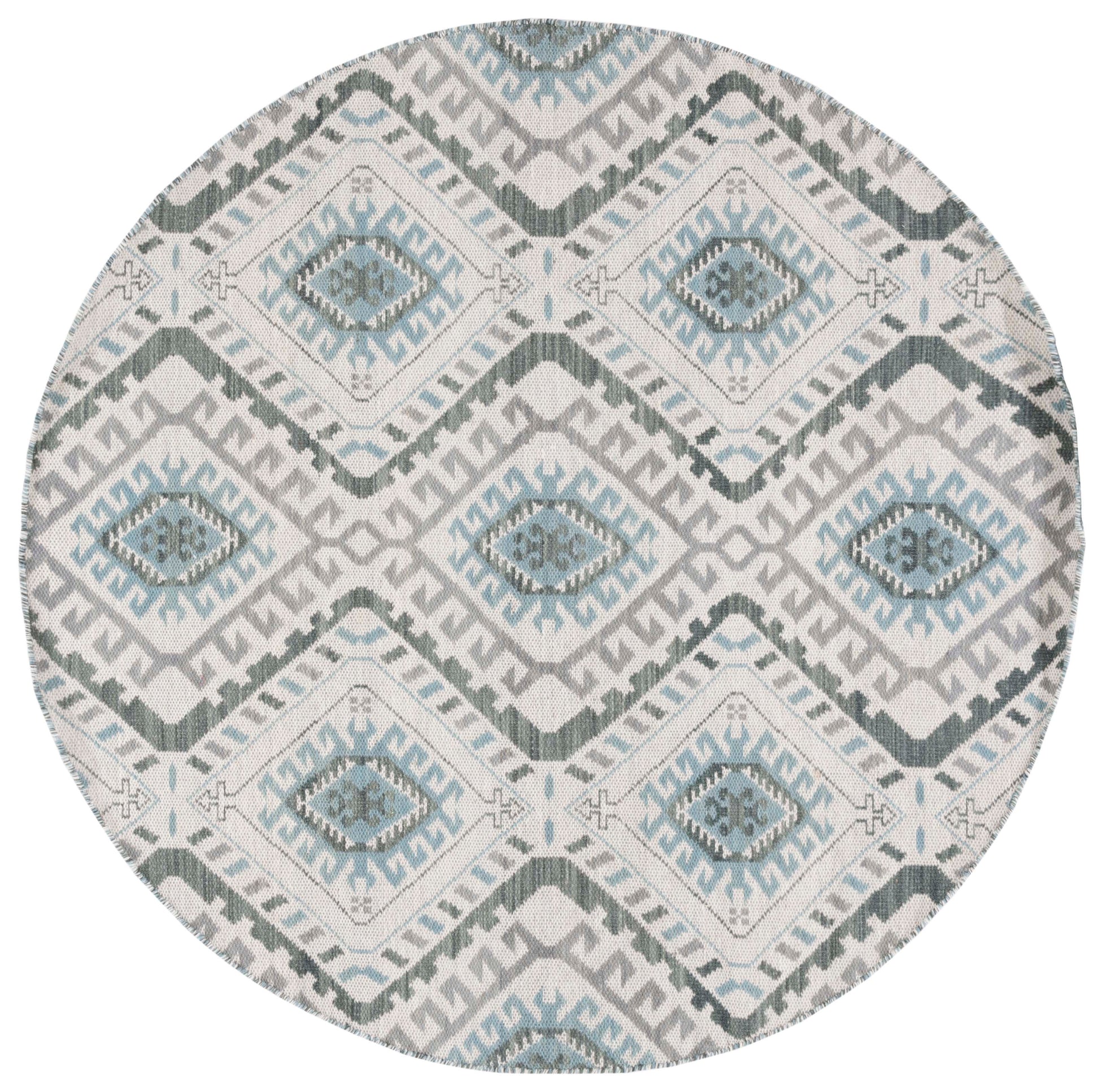 Safavieh Kilim Klm329A Ivory/Blue Area Rug