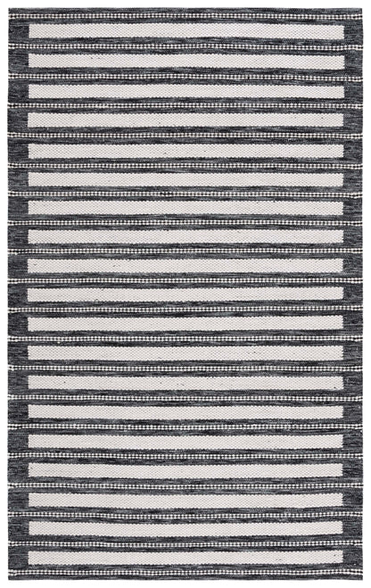 Safavieh Kilim Klm441Z Black/Ivory Area Rug