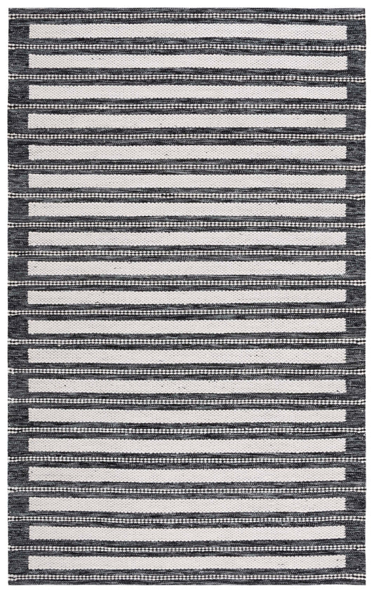 Safavieh Kilim Klm441Z Black/Ivory Area Rug