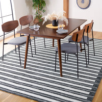 Safavieh Kilim Klm441Z Black/Ivory Area Rug