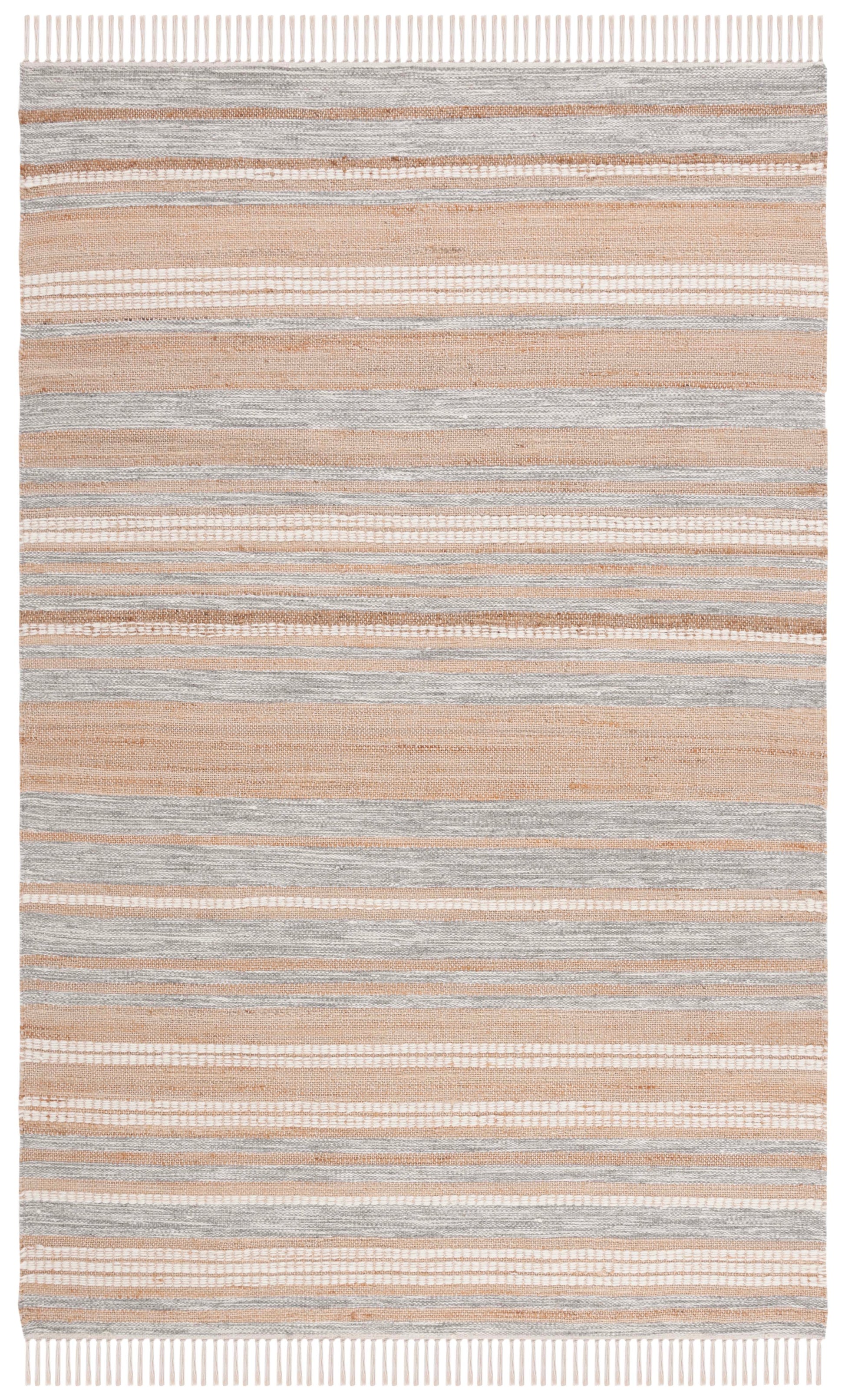 Safavieh Kilim Klm443F Natural/Grey Area Rug