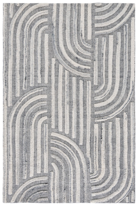 Safavieh Kilim Klm653G Dark Grey/Ivory Rug.