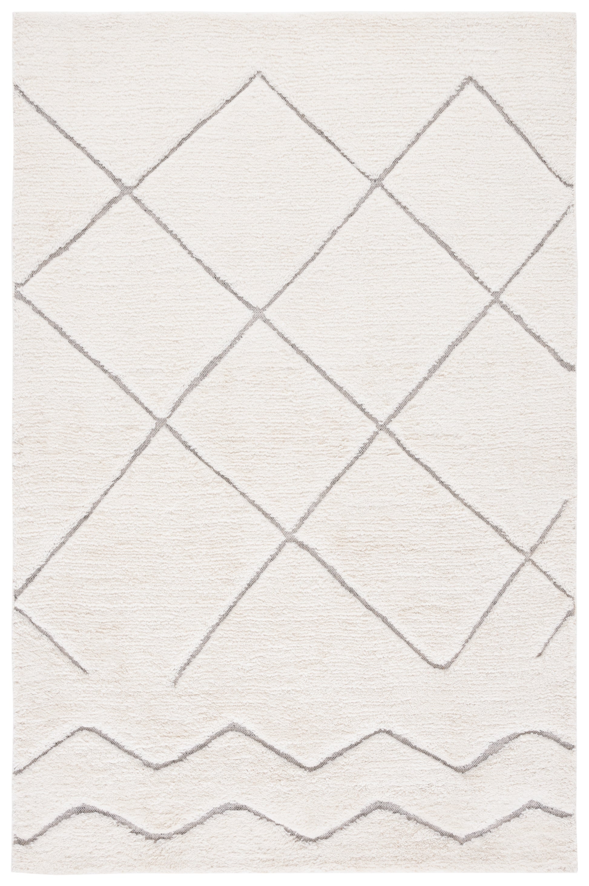 Safavieh Kenya Kny776A Ivory/Grey Area Rug