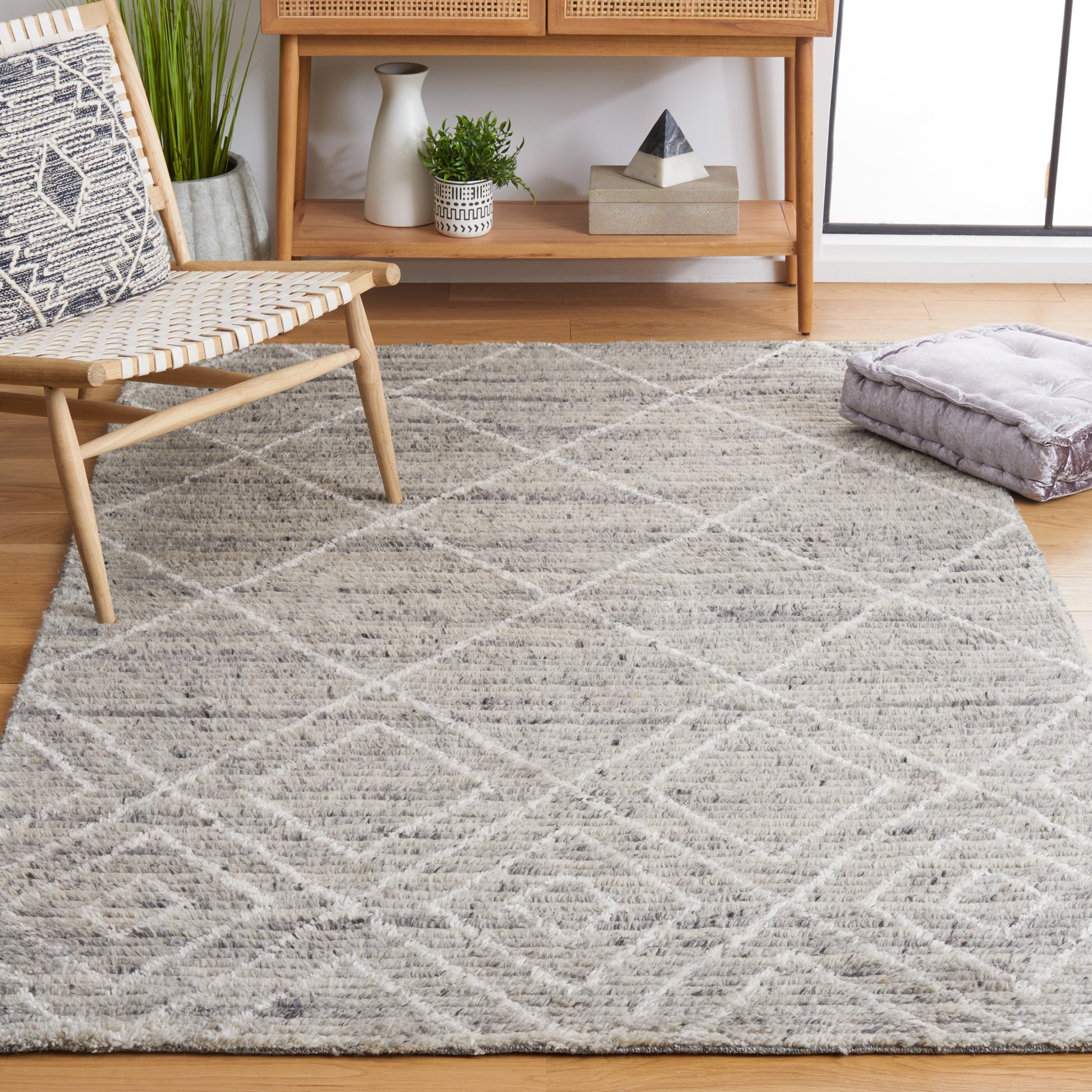 Safavieh Kenya Kny778F Grey/Ivory Area Rug