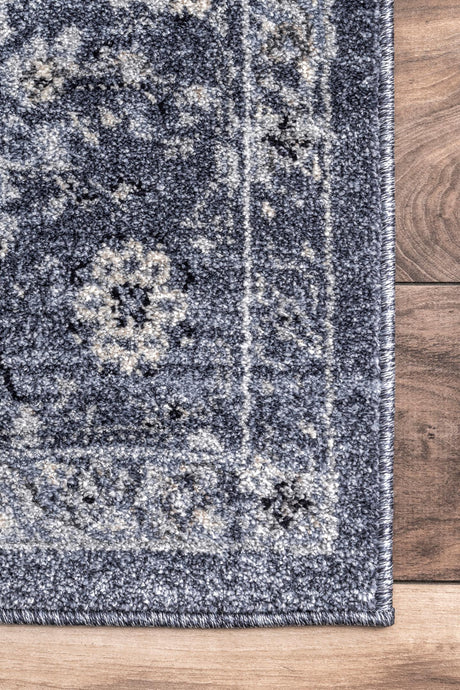 Nuloom Florid Emma Acch03A Blue Rug.