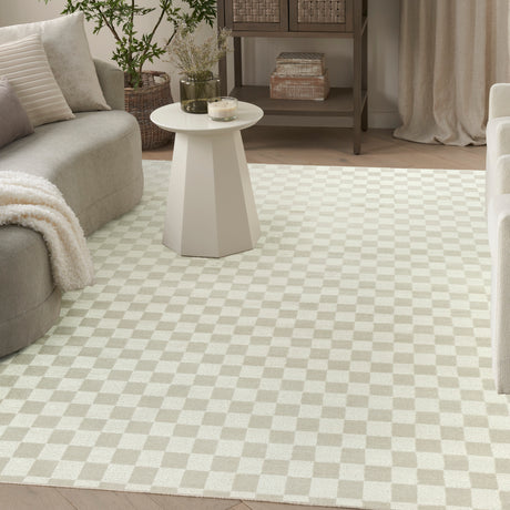 Nourison Serenity Home SRH10 Ivory Contemporary Area Rugs