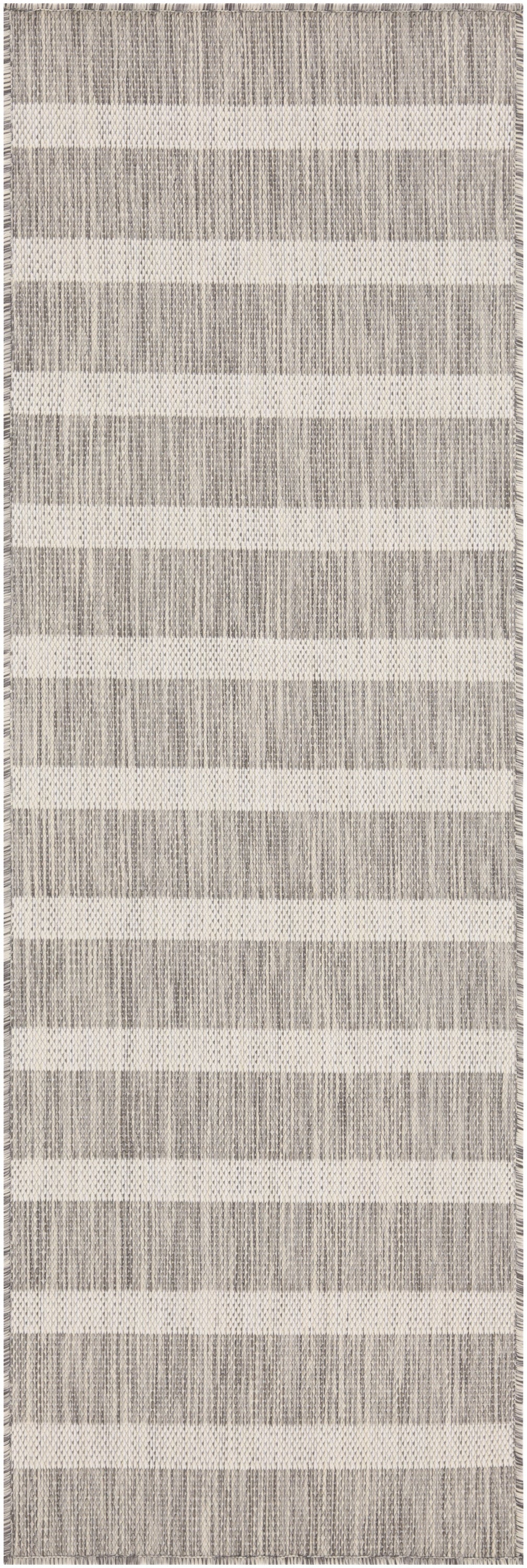 Nourison Positano Pos03 Grey Ivory Rug
