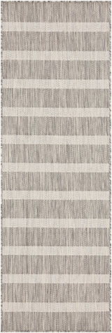 Nourison Positano Pos03 Grey Ivory Rug