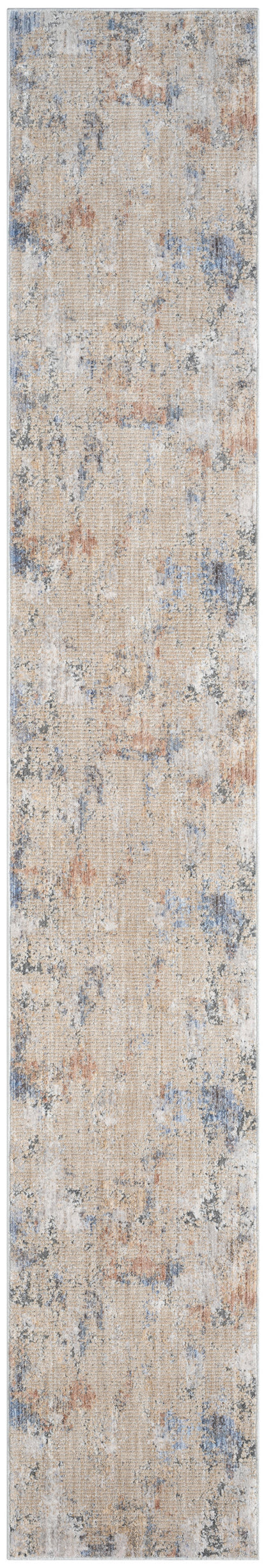 Nourison Abstract Hues Abh01 Beige Grey Area Rug