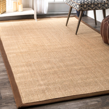 Nuloom Orsay Sisal Zhss01E Brown Area Rug