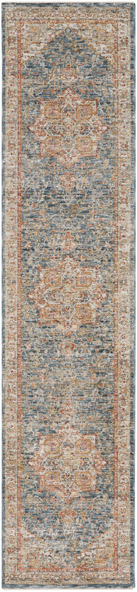 Nourison Sahar Shr06 Ivory Blue Area Rug