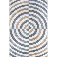 Nuloom Modern Swirls Grhn06A Blue Area Rug