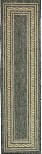 Nourison Horizon Indoor/Outdoor HOZ03 Green Contemporary Area Rugs