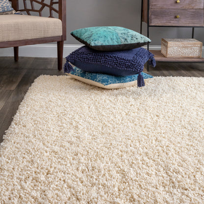 Nuloom Janine Plush Ozus03B Beige Area Rug