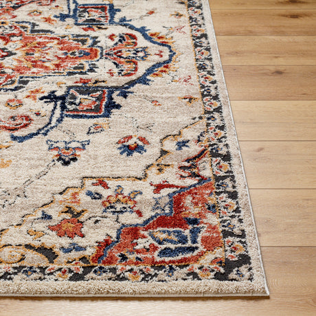 Surya Liebe Lbe-2308 Pearl, Natural, Ink, Camel, Clay, Khaki Rug.