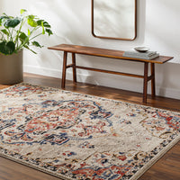Surya Liebe Lbe-2308 Pearl, Natural, Ink, Camel, Clay, Khaki Area Rug