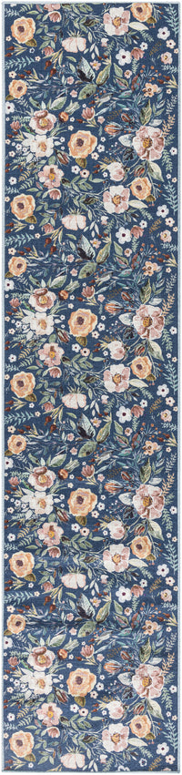 Nourison Nourison Washables Nwb01 Navy Multicolor Area Rug