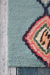 Nuloom Belini Mjsm18C Turquoise Area Rug