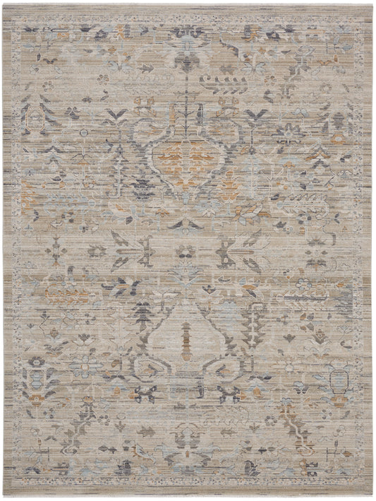 Nourison Lynx Lnx02 Ivory Taupe Area Rug