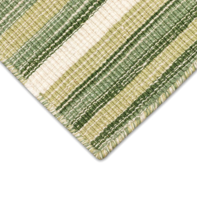 Liora Manne Aruba Faded Stripe 7539/06 Green Rug.