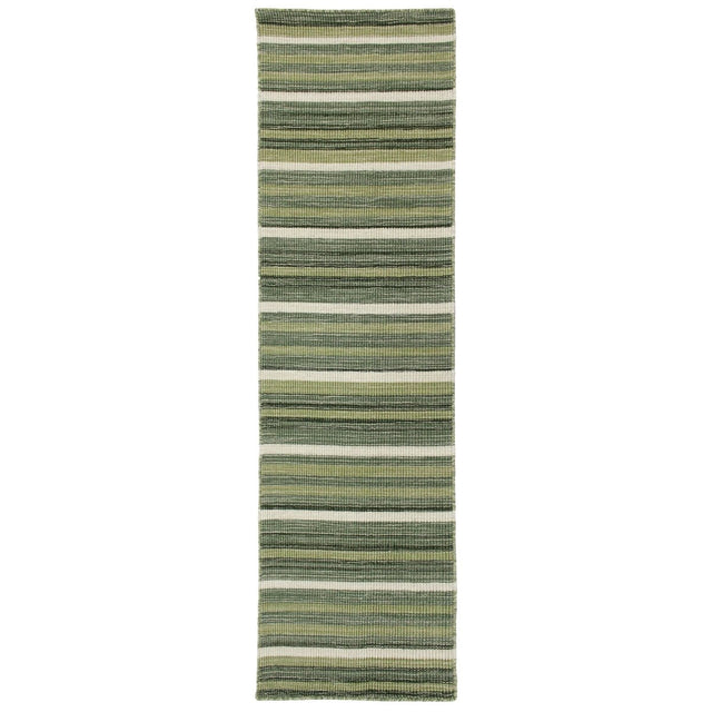 Liora Manne Aruba Faded Stripe 7539/06 Green Rug.