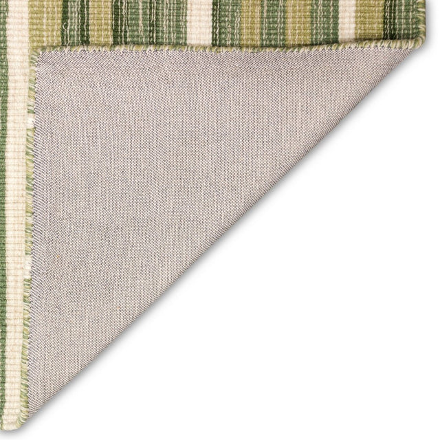 Liora Manne Aruba Faded Stripe 7539/06 Green Rug.