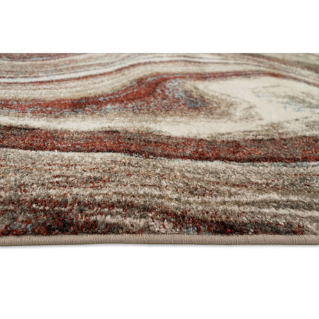 Liora Manne Ashford Agate 8133/24 Red Rug.