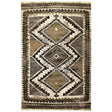 Liora Manne Ashford Diamond Trio 8139/48 Grey Rug.