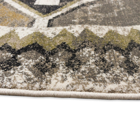 Liora Manne Ashford Diamond Trio 8139/48 Grey Rug.