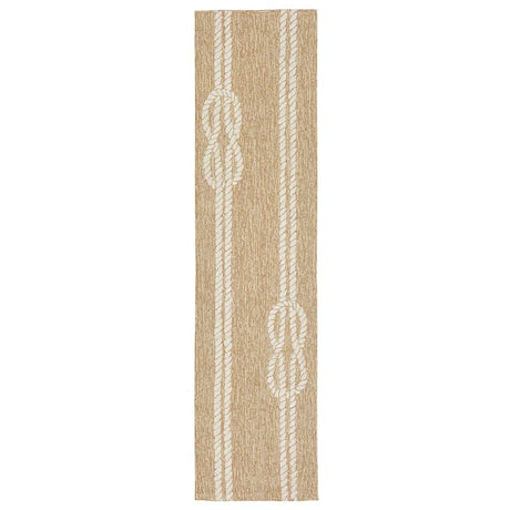 Liora Manne Capri Ropes 1636/12 White Rugs.