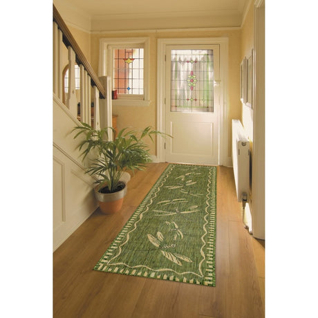 Liora Manne Carmel Dragonfly 8440/06 Green Rug - Liora Manne - cred8844006